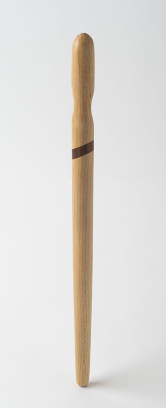 Spirtle, or spurtle, in birch and walnut